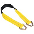thumbnail image 1 of 2 x 72 Po. Sangles d'Axe avec Manchon Abrasif & Anneau Delta, Jaune - 8 Pcs, 1 of 1
