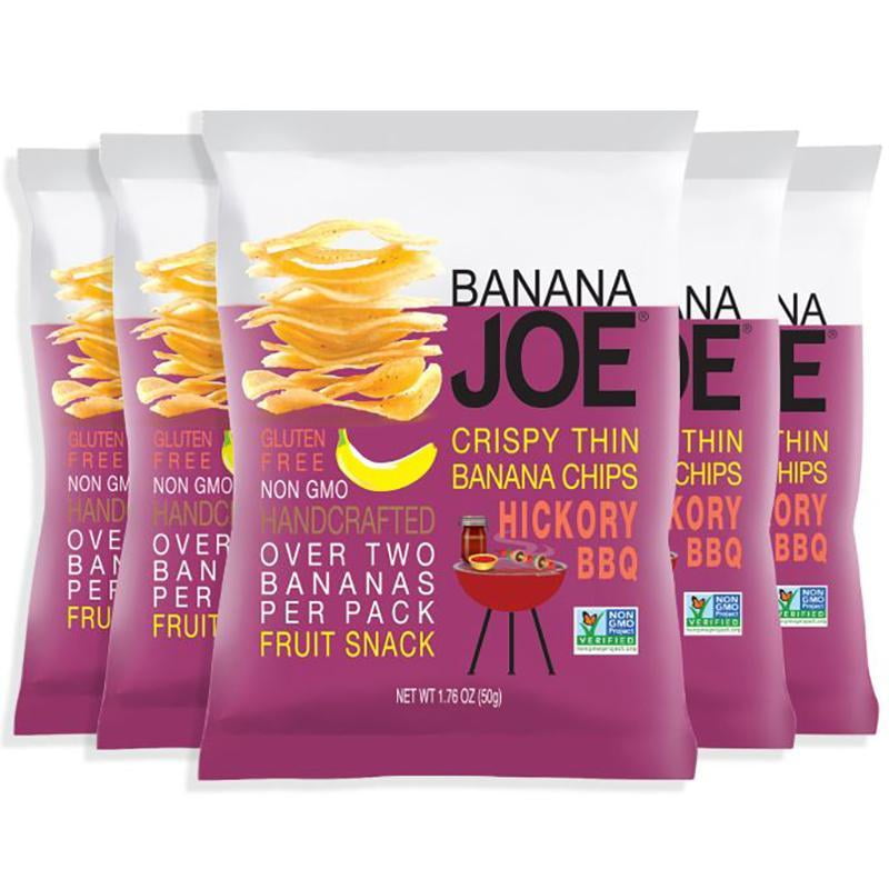Banana Joe Banana Chips Hickory BBQ, 1.65oz