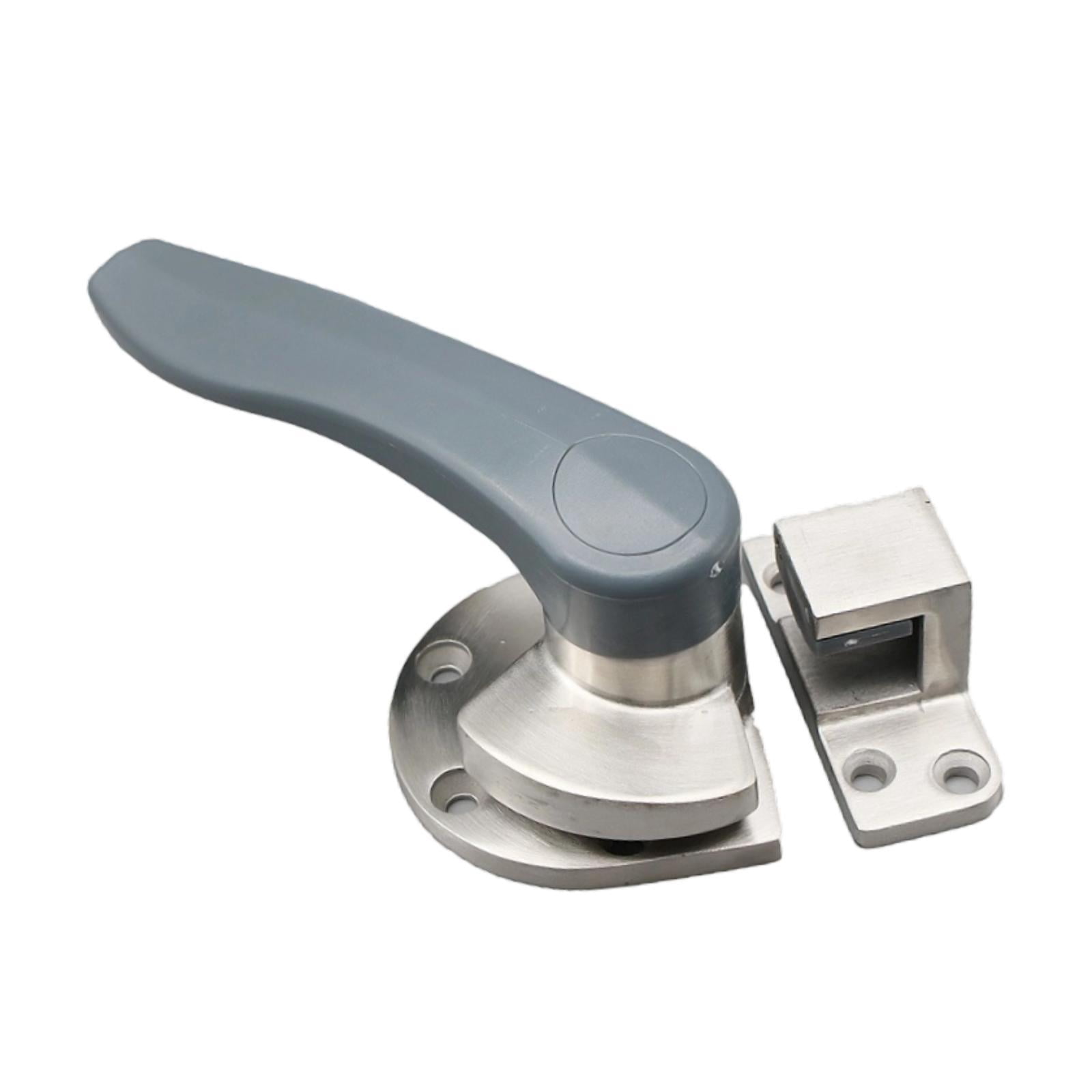 CarpNettore Cabinet Door Handle Lock for Steamer Units with Hinges for Freezing Applications Steel For Left