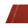 thumbnail image 4 of Grelucgo Camino De Mesa Rectangular De Poliéster Con Vainica Hecho A Mano, Bufandas De Tocador, Arándano, 14X36 Pulgadas, 4 of 5