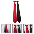 thumbnail image 2 of Corbata con Clip para hombre, corbatas fáciles para hombre, accesorios para corbatas con botones, 2 uds., 2 of 5