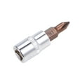 thumbnail image 4 of Uxcell 1/4" Drive x #1 Standard Metric Phillips Bit Socket, S2 & Cr-V Steel 2 Pack, 4 of 5