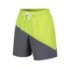thumbnail image 2 of pstuiky Hombres bajos, Pantalones cortos de playa con cintura elástica y corte recto con bloques de color para hombre Pantalones cortos de entrenamiento, 2 of 3