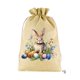 thumbnail image 2 of 3 Pcs Easter Gift Bag Drawstring Pouch for Party Favors, Bunny Rabbit Egg Candy Storage Bag, Reusable Holiday Decorative Burlap Sack for Treats Toys and Supplies, Festive Celebration Accessory, 2 of 7