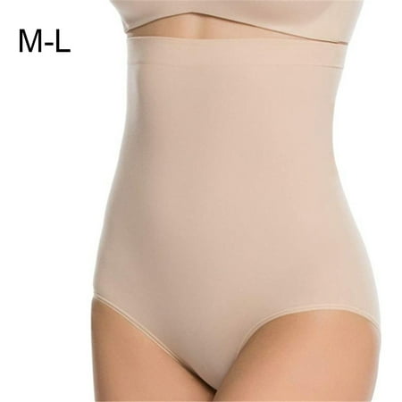 

ABIDE Women Panties High Waist Seamless Briefs Shaper Control Abdomen Panty