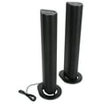 thumbnail image 1 of 3D Stereo Soundbar, Vertical Split Type Fiber Optic AUX BT Support DSP Technology Bluetooth Speaker Kit 2000mAh Lithium Battery  for Home TV Computer, 1 of 7