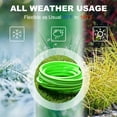 thumbnail image 6 of ABAKAN Garden Hose 5/8'' x 25 ft, Flexible Water Hose, All-Weather, Polymer Burst 600 PSI Hose, Green, 6 of 7