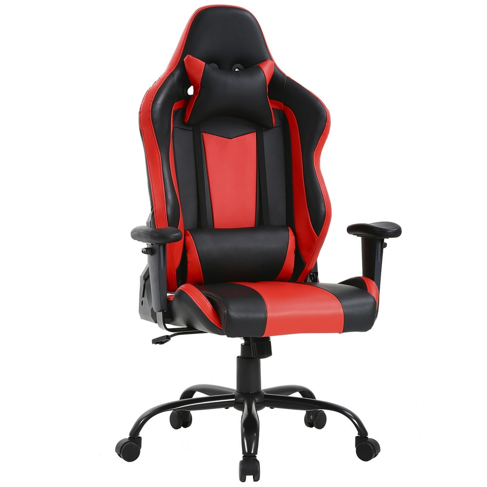 Highback Big and Tall Ergonomic Gaming Chair with Lumbar Support, Red