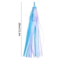 thumbnail image 4 of 2pack Bicycle Handlebar Colorful Tassel Streamers Kids Scooter Bike Ribbon, 4 of 4