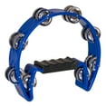 thumbnail image 2 of Crescent Tambourine, Blue, 16 Jingles, 2 of 5
