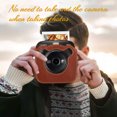 thumbnail image 3 of Camera Holder,Compatible With Portable Pu Leather Pu Leather Camera Sq20 Camera Rookin Eryue With Film Sq20, 3 of 6