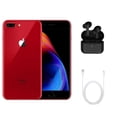 thumbnail image 1 of iPhone 8 Plus Remis à Neuf (Entièrement Déverrouillé) 256 Go Rouge, avec Écouteurs Sans Fil, 1 of 5