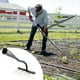 thumbnail image 1 of Azada triangular de acero al manganeso | Rastrillo y pala multifuncional para excavar en el jardín | Herramienta agrícola duradera para desherbar, plantar vegetales y flores, y cultivar en el hogar., 1 of 4