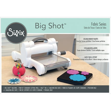 Sizzix Big Shot Fabric Series Starter Kit-White & (Sizzix Big Shot Best Price)