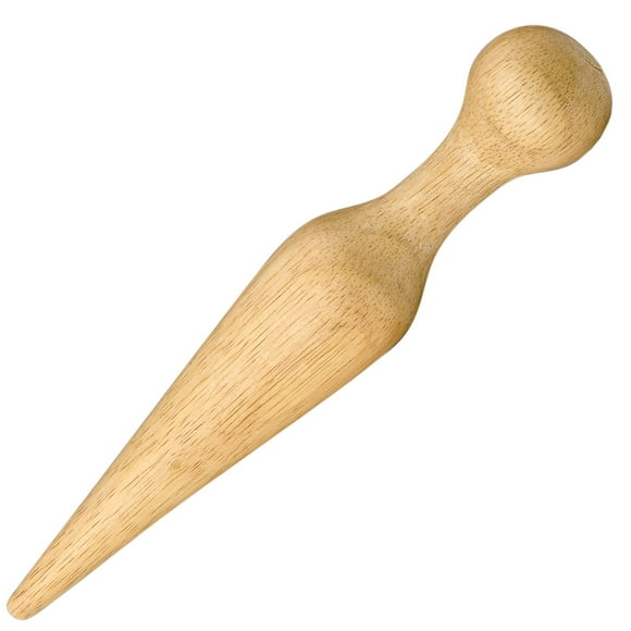 HIC Harold Import Co. Pestle for Chinois, Cone-Shaped, Wood, 8-Inches, Natural