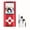 Red, variant on Classic Multi-color MP4 Player with HD Display - MP3 Audio, Video Playback, E-book & Image Browsing, Compact Lightweight Design (Choose No Memory or 32GB Card)