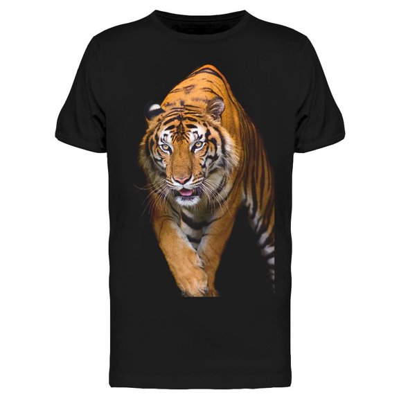 Positioned Bengal Tiger T-Shirt Men -Image by Shutterstock, Male Small