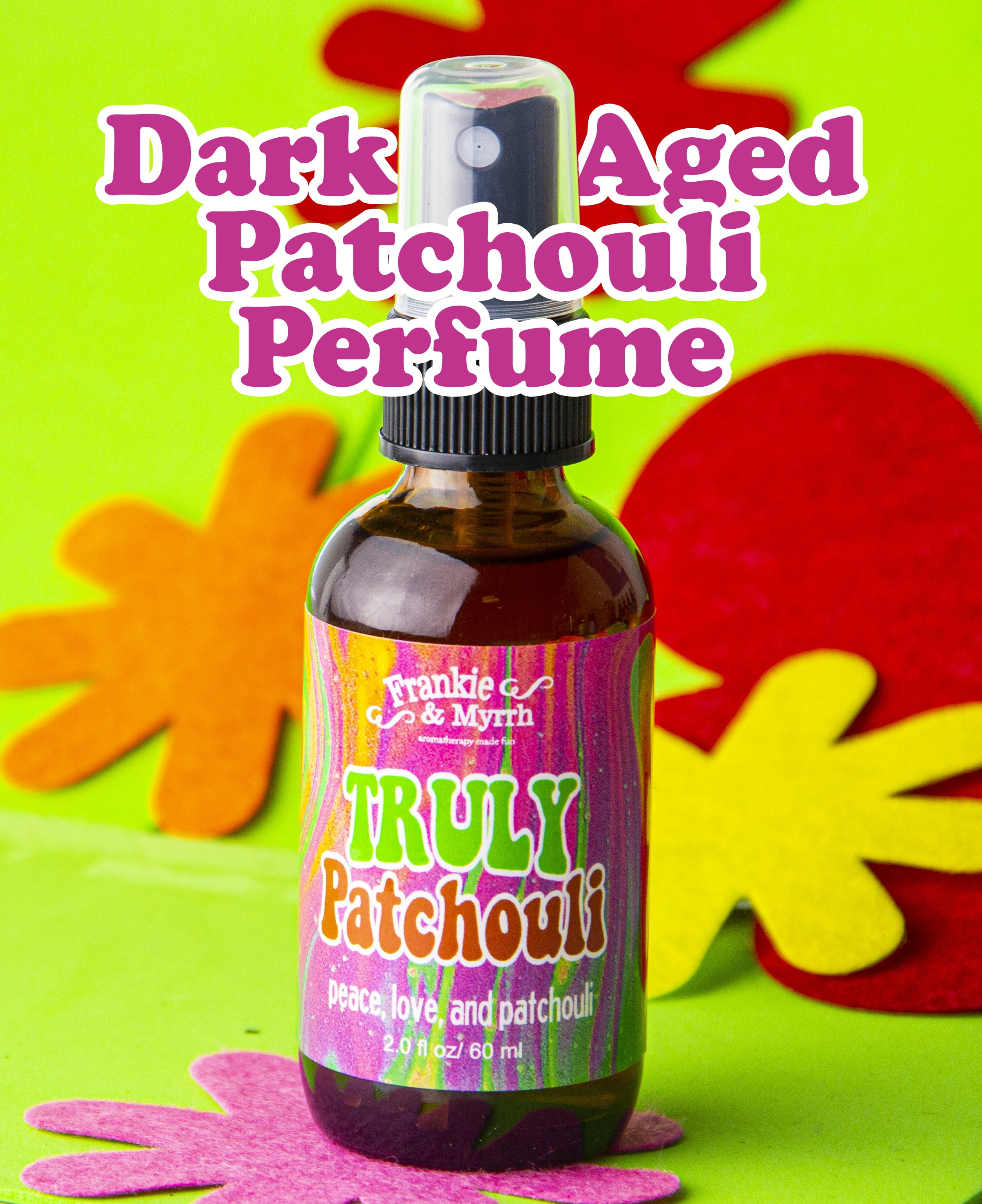 Truly Patchouli Dark Aged Perfume Earthy, Musky Aromatherapy