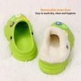 thumbnail image 2 of Shoes with Warm Inner and Fleece Removable and Washable Slippers Inner with Holes Inner with Winter Fleece Inner Shoe Cover, 2 of 2