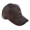 thumbnail image 1 of Gorra Casual de Béisbol Cálida de Invierno para Hombre, Gorra de Golf de Cuero Pu para Exteriores Estilo 1-Marrón cro Baoblaze Gorra de béisbol de invierno de los hombres, 1 of 8