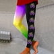 thumbnail image 1 of WILLBEST Leggings de Yoga Estampados Para Mujer, de Cintura Alta, Para Entrenamiento, Running, Deportes, Ajuste Cómodo, Elásticos, Ropa Deportiva Chica, 1 of 4