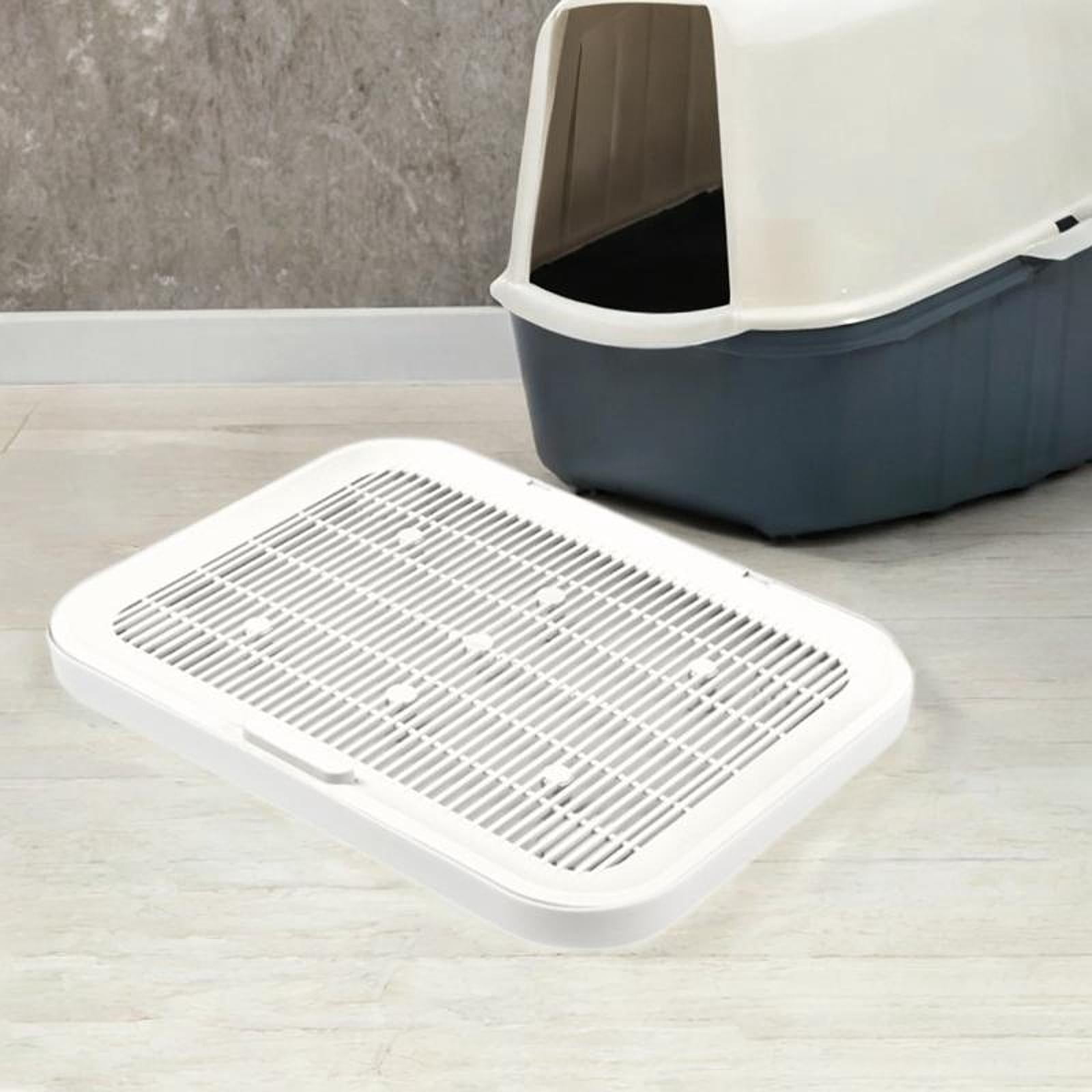 Bvdfgk Cat Litter Mat Portable Scatter Control Pad Rug for Indoor Cats Pet Supplies Beige