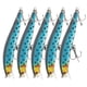 thumbnail image 5 of Señuelo de pesca ANGGREK Cebo Simulación 5 Piezas Minnow Long Shot Con Gancho Triple, 5 of 8