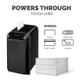 thumbnail image 5 of Fellowes LX220 20-Sheet Micro-Cut Paper Shredder, Black, 5 of 8