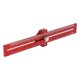 thumbnail image 2 of Regla De Trazado De ángulo De 45 Grados Con Tope Deslizante Regla De Carpintería Aleación De Aluminio Múltiples Agujeros Regla De Marcado De Pista Para Carpintería (Rojo), 2 of 14