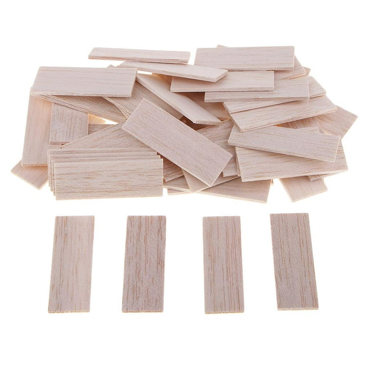 Pack Unfinished Balsa Wood Block Wood Rods Sticks For Photo Blocks, Crafts  & DIY Projects, Kids Toys, Modeling Making 50mm 90mm 150mm 180mm