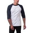 thumbnail image 5 of Pro Club Men's 3/4 Sleeve Crew Neck Baseball Shirt, 5 of 5