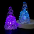thumbnail image 3 of Uutvmp Luminous Acrylic Colorful Princess Night Light, Christmas Decorations Iridescent Night Light, Crystal Lamps Creative Decorative Ornaments, Children's Bedroom Bedside Lamps, 3 of 9