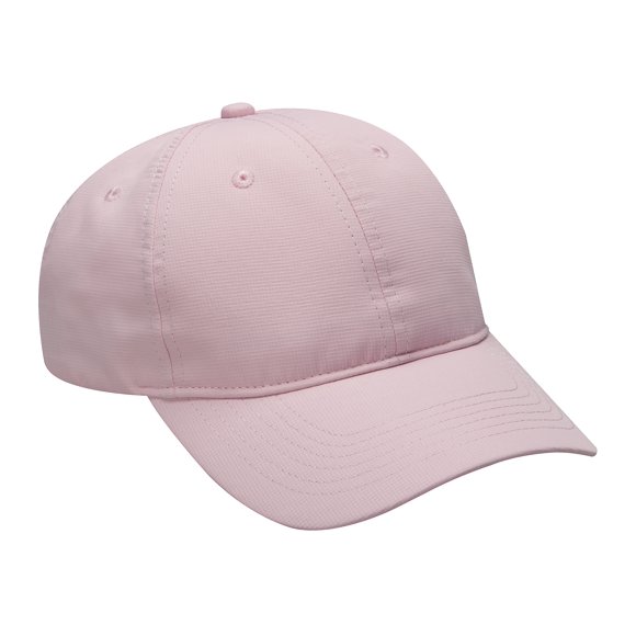 TH101 |TRIUMPH- Polyester Micro Jacquard performance mesh, six panel, unstructured, two-ply fabric front panel, moisture wicking grey mesh sweatband, anti-glare grey fabric under visor, self-fabric ho