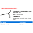 thumbnail image 2 of Cooling Hose - Compatible with 2006 - 2007 BMW 525i, 2 of 2