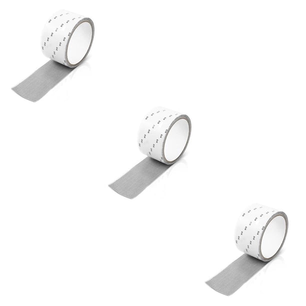 Kearding Cinta de reparación de parches para ventana Adhesivo fuerte transpirable Cintas de agujeros de red de puerta de fibra de vidrio de 3 Type1 NO1