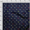 thumbnail image 2 of oneOone Cotton Poplin Fabric Artistic Bird Print Sewing Fabric BTY 56 Inch Wide, 2 of 4