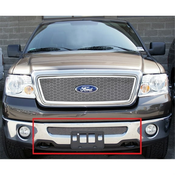 2006-2008 Ford F-150 Stainless Steel Polished Finish 1.8 Mm Wire Mesh Mesh Grille