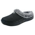 thumbnail image 2 of 2025 Clearance! Clothes under $5 asdoklhq Womens Slide Slippers,Couple Women Winter Home Slippers Keep Warm Non-slip Indoors Bedroom Floor Shoes, 2 of 5