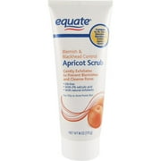 Equate Acne Medication Oily Skin Medicated Apricot Scrub 6 Oz