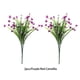 thumbnail image 4 of Cateissary De flores artificiales de plástico, plantas de tallo largo falso, ramo de imitación, arreglo para exteriores, porche, accesorios de fotografía Decoración Rojo púrpura Cateissary HA084186-04, 4 of 6