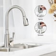 thumbnail image 4 of R&T Touchless Kitchen Faucet with Pull Down Sprayer Auto Shut Off Single Handle Sink Faucet, 4 of 7