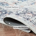 thumbnail image 2 of RUGKING Area Rug 3x5 Non-Slip Grey Entryway Rug Vintage Entry Door Rug Floral Indoor Rug for Hallway Living Room Bedroom Kitchen, 2 of 7
