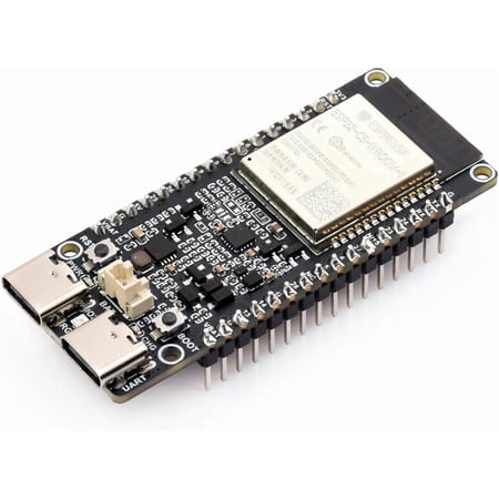 ESP32-C5 Dual-Band Wi-Fi 6 Development Board, 240MHz RISC-V Processor, ESP32-C5-WROOM-1 Series Module, Multi-Protocol RISC-V MCU, 8MP PSRAM, with Pre-soldered Headers