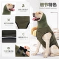 thumbnail image 7 of Calming Dog Anxiety Vest, Military Green, Xs Size - Soft Lightweight Breathable Mesh Fabric, Secure Hook-And-Loop Closure, Calming Compression Fit - For Small Dogs, Puppies,, 7 of 7