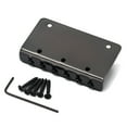 thumbnail image 4 of Electric Guitar Hardtail Bridge With Screws and Wench 6-Strings for Musical Instrument Bass Replacement Part Stable Saddle Bridges Bass Children Beginners, 4 of 7