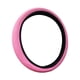 thumbnail image 5 of Funda para volante de coche de piel sintética para la mayoría de coches, moderna, sencilla y práctica. Rosa, 5 of 7