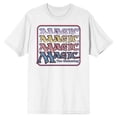 thumbnail image 2 of Magic: The Gathering Logo Usé Design T-Shirt Blanc, 2 of 3