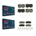 thumbnail image 1 of CMX Front Rear Ceramic Brake Pads Kit for Car Toyota 4Runner FJ Cruiser Lexus GX460 Sequoia GX470 KCX-100084, 1 of 9