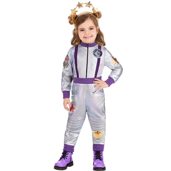 Girl's Toddler Starstruck Astronaut Costume