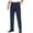Navy Blue, variant on COOFANDY Mens Dress Pants Expandable Waist Wrinkle Free Suit Pants Flat Front Casual Dress Slacks